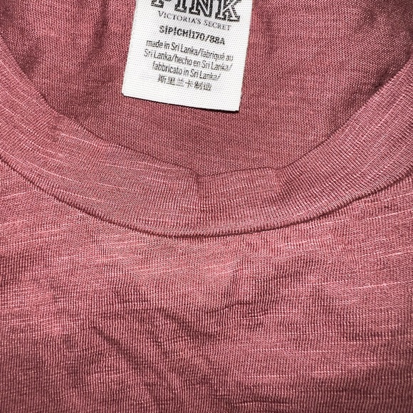 VS Pink “A Little Bit Dramatic” Cropped Tee - Picture 6 of 6
